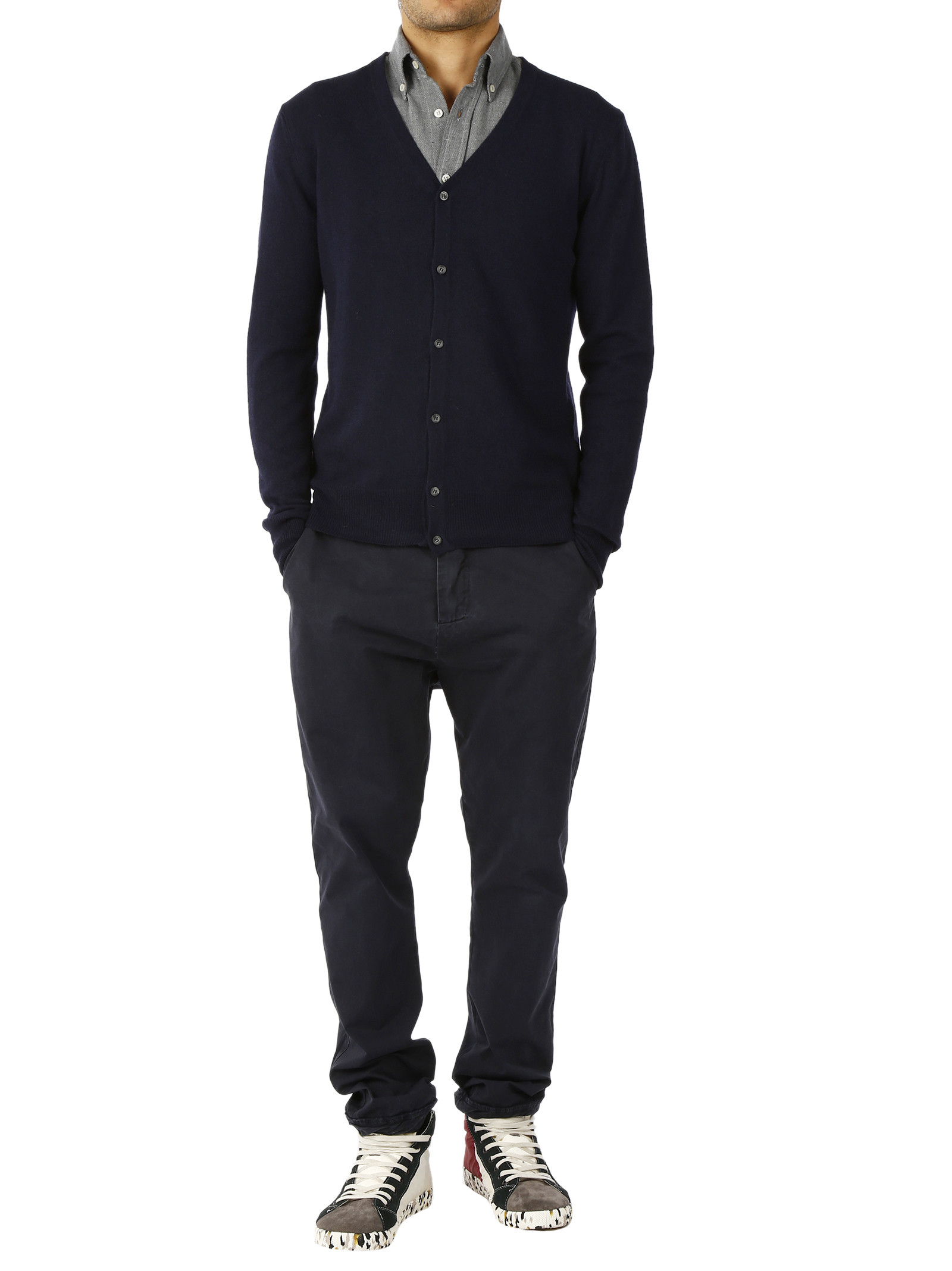Altalana Mixed Cashmere Virgin Wool Cardigan